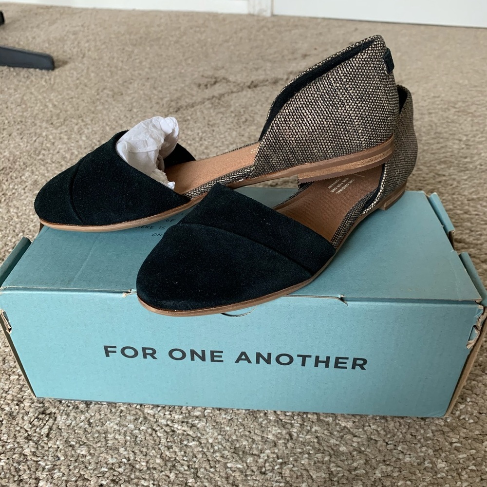 Toms Jutti D’orsay flats